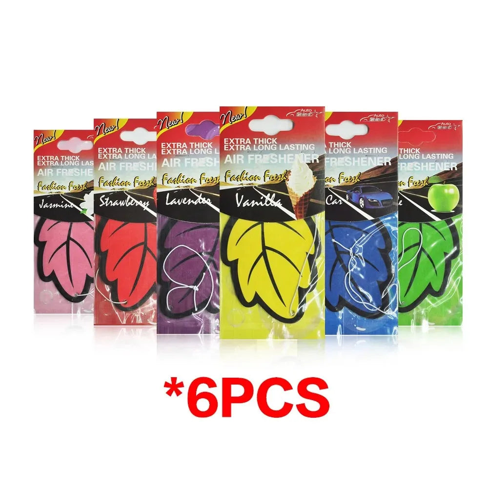 FreshDrive: Car Air Fresheners 1 or 6pcs