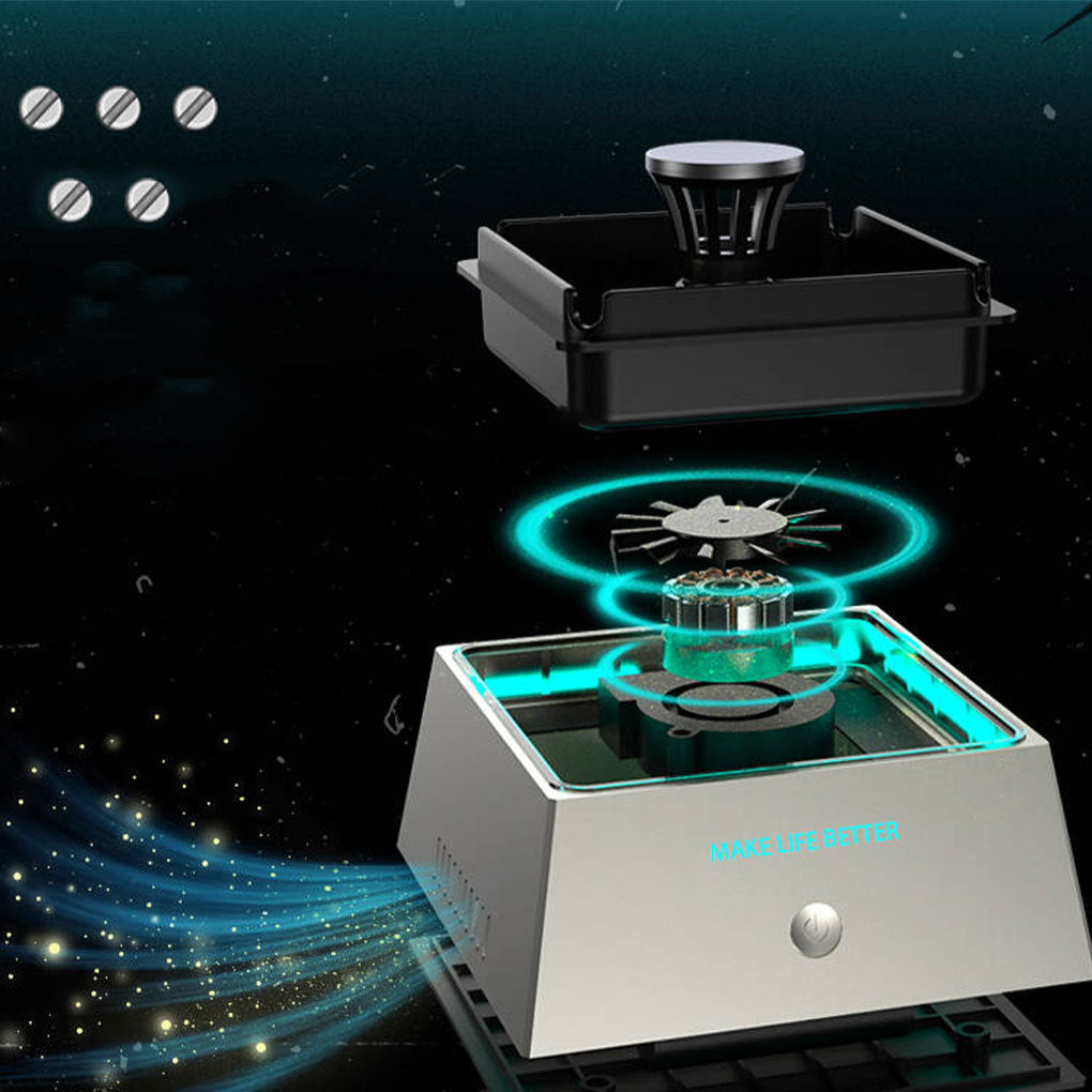 Ashtray Smoke Filter with Air Purifier & Negative Ion Filter USB Charging