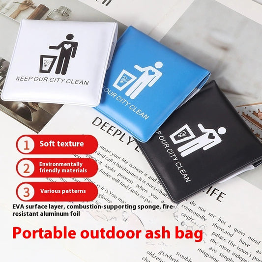 Mini Pocket Ashtray for Cigarettes – 80x80mm Outdoor & Cars