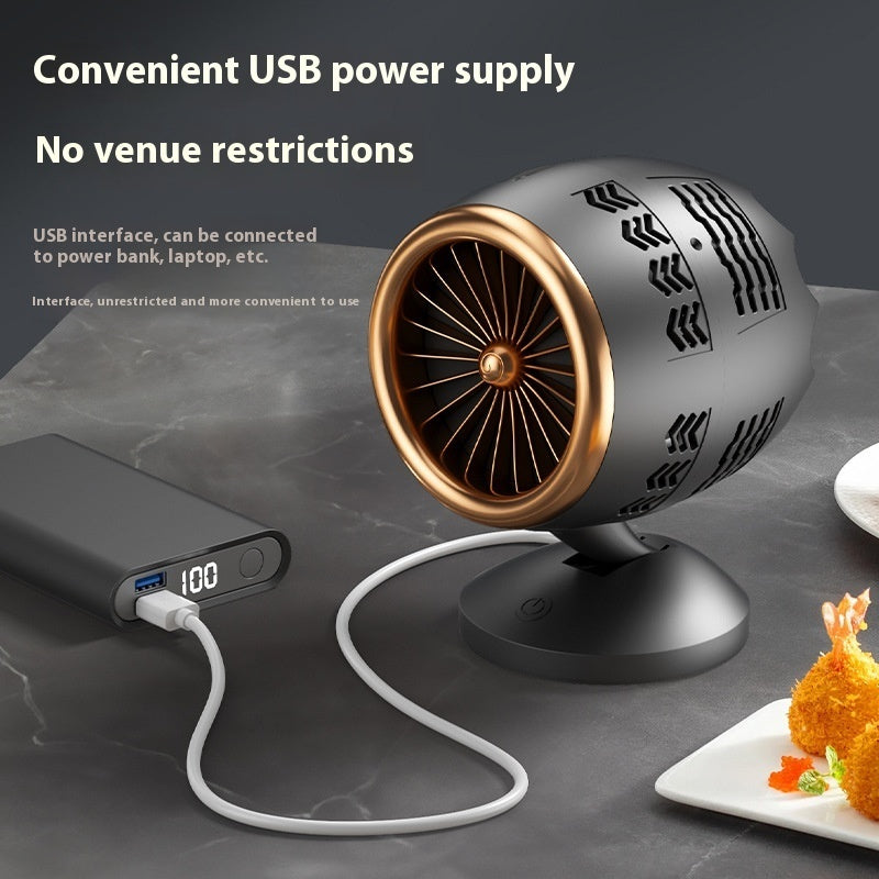 Rechargeable Low Noise Extractor Hood – Portable Smoke Extractor & Spare Filters