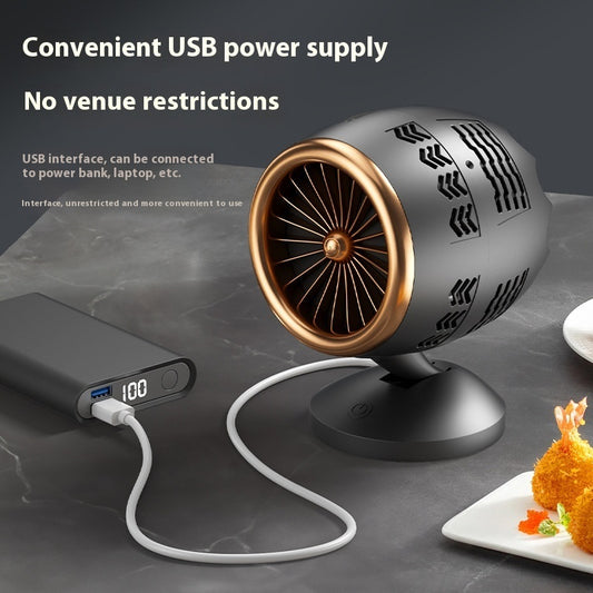 Rechargeable Low Noise Extractor Hood – Portable Smoke Extractor & Spare Filters