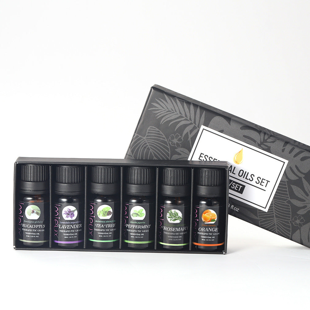 Zen & Scent Bundle: Buddha Oil Burner + IMIEUX Tranquil Essence Oil 6-Pack