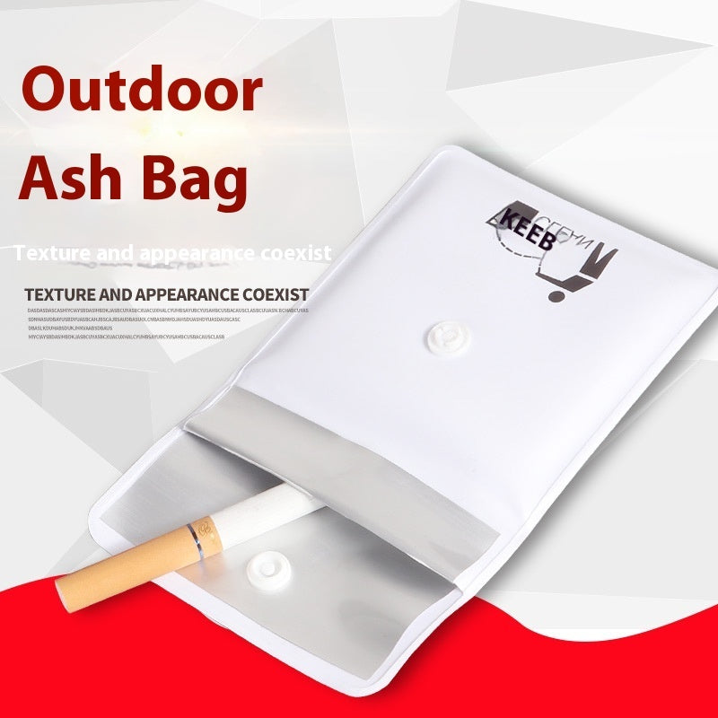 Mini Pocket Ashtray for Cigarettes – 80x80mm Outdoor & Cars